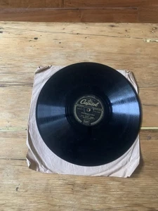Nat King Cole Unforgettable/Because of Rain Capitol UK 78 10"plays nicely jazz - Picture 1 of 2