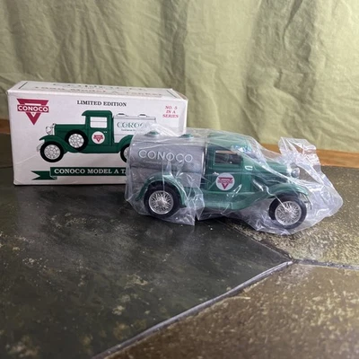 康可大陆石油公司 1929 年模型 A 油轮压铸硬币银行。 — 第 1/4 张图片