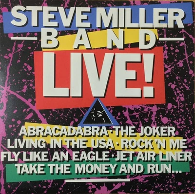 STEVE MILLER BAND Live! 1983 Mercury (AUSTRALIA) EX/EX - Image 1 of 4