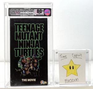 Teenage Mutant Ninja Turtles The Movie TMNT New 1990 Sealed VHS VGA Graded 80+ - Bild 1 von 3