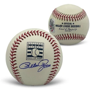 Pete Rose Autographed MLB Hall of Fame HOF Logo Signed Baseball JSA COA + Case A - Picture 1 of 4