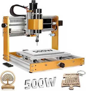 CNC 3018 PRO MAX Macchina 500W Fresatrice Tutto Metallo Trapano Intaglio Router CNC Fai da Te - Foto 1 di 13