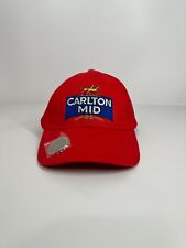 Carlton Mid Beer Brewery cap hat with bottle opener adjustable one size fits