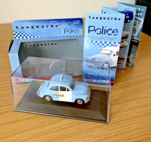 ZA324 Vanguards Morris Minor Panda Police Car 75th Anniversary VA05806 1:43 - Picture 1 of 9