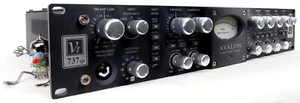 Avalon VT-737 SP Black Tube Mic Preamp Compressor +Neuwertig + OVP+ 2J. Garantie - Bild 1 von 11