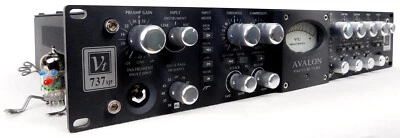 Avalon VT-737 SP Black Tube Mic Preamp Compressor +Neuwertig + OVP+ 2J. Garantie - Bild 1 von 4
