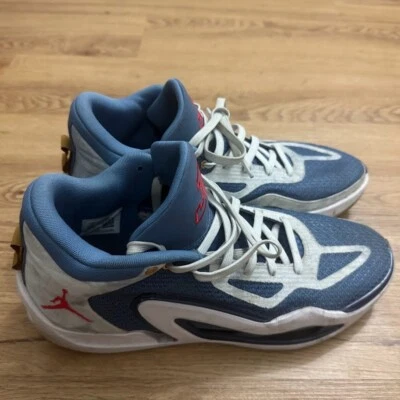 Nike Air Jordan Tatum 1 Denim Hombres Zapatos de Baloncesto Azul DZ3320-400 VNDS Talla 12 Foto 1 de 4