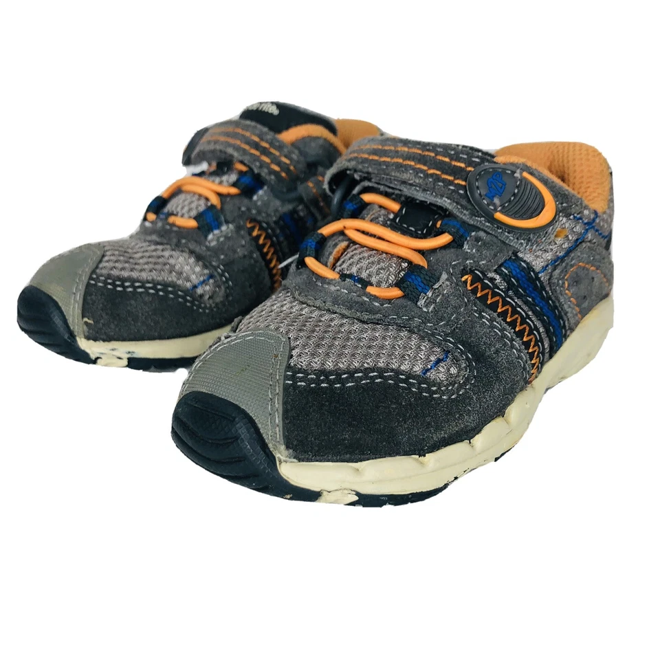 Stride Rite M2P Baby Knox Talla 5.5M Niño Pequeño Zapatos para Caminar Cuero Sin Corbata Foto 1 de 4