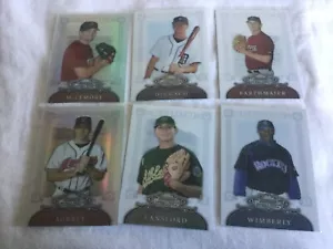 6 Topps 2006 Prospect Baseball Cards: McLemore, Aubrey, Dlugach, Wimberly, Lansf - Picture 1 of 8