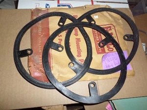 1955 1956 ford thunderbird nos tail lamp body gaskets - Bild 1 von 2