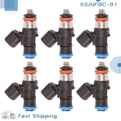 6 piezas inyectores de combustible para Ford Edge Lincoln Mazda 3,5 3,7 L 2007-2011 0280158091 Foto 1 de 4