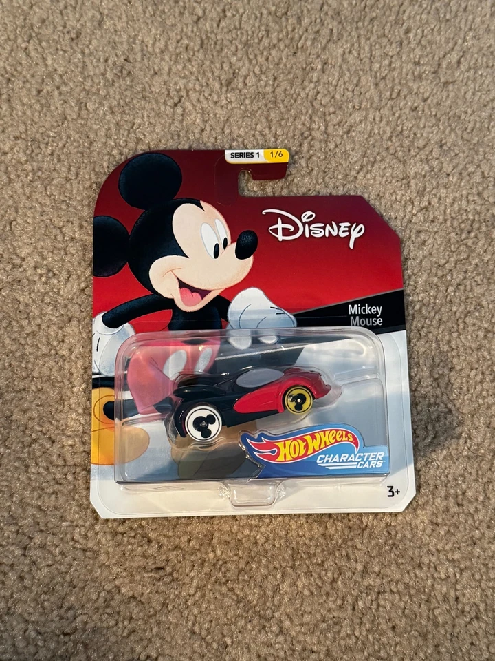 2018 Hotwheels Mickey Mouse Car Series 1 #1/6 - Image 1 of 1