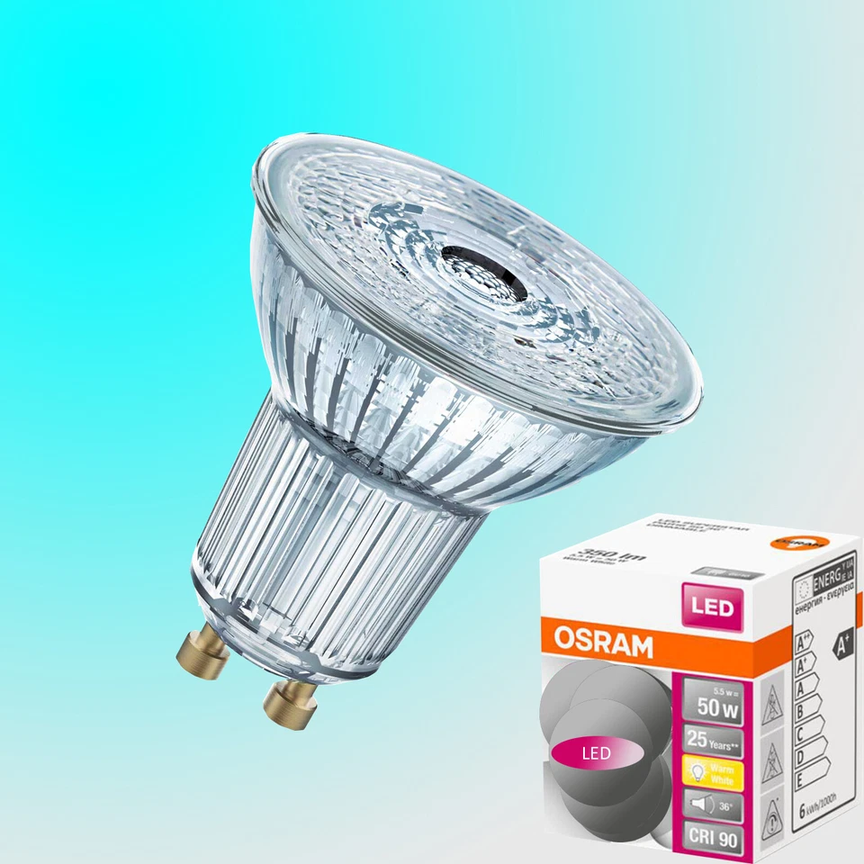 1 Stück Osram Ledvance Parathom LED PAR16 Gu10 weiß 230V - Bild 1 von 1