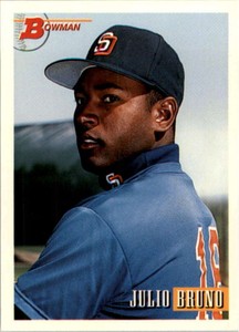1993 Bowman #546 Julio Bruno Padres NM-MT (RC - Rookie Card) 