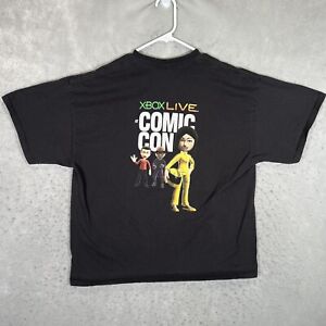 XBox Live Comic Con Gamertag T Shirt Adult Large Black Video Game Mens
