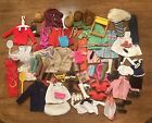 Lot Of Vintage 1960s Mattel Barbie Shoes Clothes & Accessories 