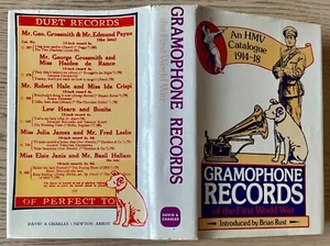 HMV GRAMOPHONE RECORDS OF THE FIRST WORLD WAR CATALOGUE BOOK (1975) ENGLAND - Picture 1 of 14