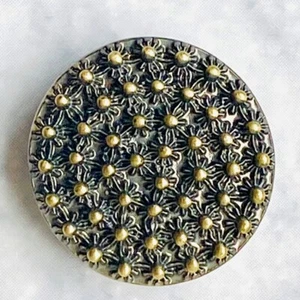 Ginger Snaps Brass Dots Snap - Picture 1 of 1