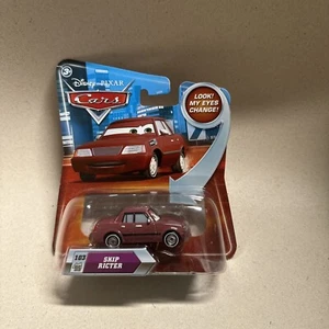 MATTEL DISNEY PIXAR CARS #103 SKIP RICTER LOOK MY EYES CHANGE B10 - Picture 1 of 6