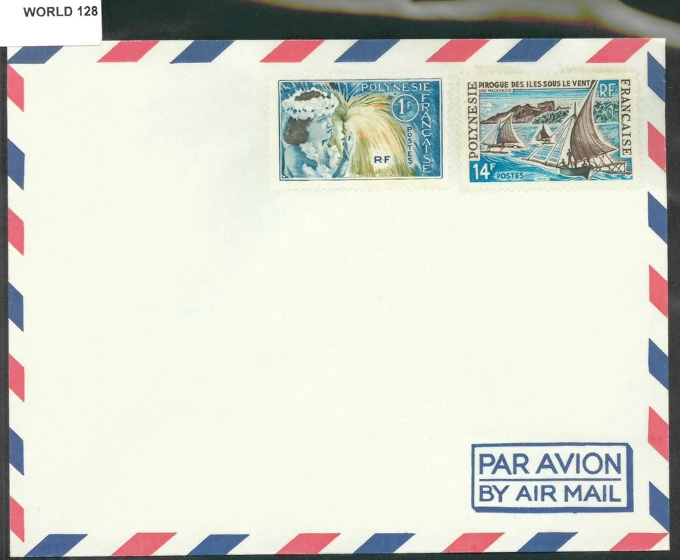 SAVOYSTAMPS POLINESIA FRANCESA CUBIERTA SIN USAR 2 SELLOS Foto 1 de 1