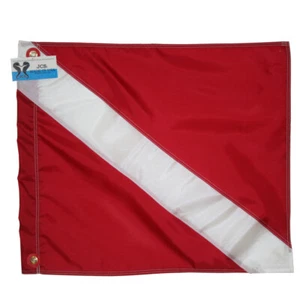 JCS strapazierfähige Nylon-Tauchflagge, Slip-On-Stil, 20 x 24 - Bild 1 von 1