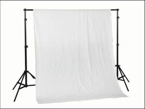 PHOTO VIDEO BACKDROP STAND BACKGROUND MUSLINS Background Kit - Picture 1 of 3