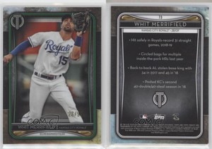 2020 Topps Tribute Green /99 Whit Merrifield #73
