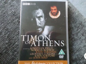 TIMON OF ATHENS BBC SHAKESPEARE COLLECTION DVD FREE UK POST - Foto 1 di 1