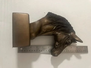 Vintage Horse Head decoration Bookend - Picture 1 of 7