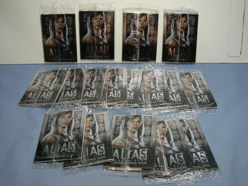 Inkworks Alias Season 4 San Diego Comic Con SDCC Exclusive 2005 17 SEALED Packs! - Image 1 of 3