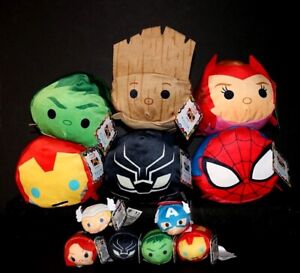 Marvel x Tsum Tsum - 15+ MCU Plush options to choose from your Heros (NWT)