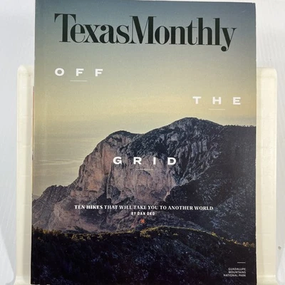 Texas Monthly Magazine Off the Grid April 2018 - Image 1 of 4