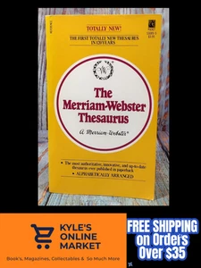 The Merriam-Webster Thesaurus (1978, Paperback) - Imagen 1 de 21