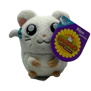 "Muñeco de juguete de peluche Hamtaro Bijou 3,5"" hámster hamón-ham" - Imagen 1 de 6