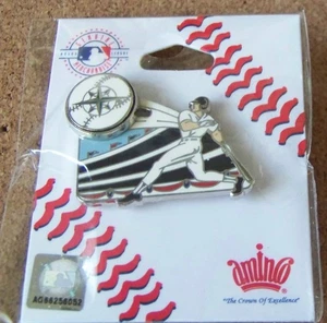 Seattle Marins moving / sliding baseball slider pin - Picture 1 of 7