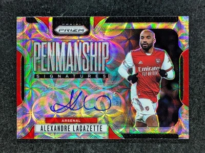 2024-25 Panini Prizm EPL ALEXANDRE LACAZETTE Auto Choice Penmanship SP #P-AL - Image 1 of 3