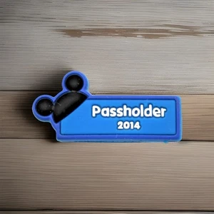 Disney Magic Band Slider - 2014 - AP Jahreskarte - BLAU ***EINGESTELLT*** - Bild 1 von 1