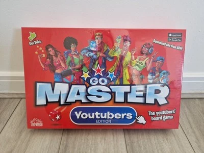Go Master YouTubers' Edition Board Game - Brand New and Sealed - Age 8+ - Image 1 of 3