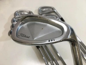 Titleist 591 Forged Iron Set 8pcs 3-Pw Flex X Extra Stiff Dynamic Gold X100 RH - Picture 1 of 4