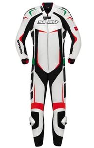 TUTA IN PELLE TRACK WIND PRO SUIT UOMO SPIDI TAGLIA 50 Y120 ULTIMO PEZZO!!!! - Foto 1 di 1