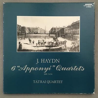 D039 Haydn String Quartets Tatrai Quartet 3LP Hungaroton SLPX 12246-48 Stereo - Image 1 of 4