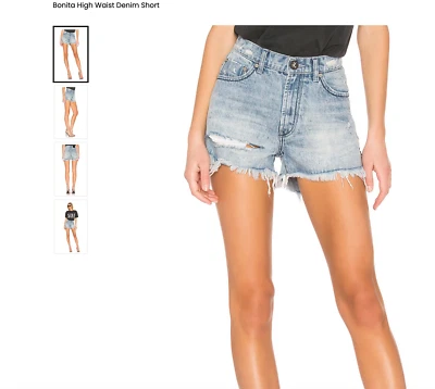 One Teaspoon Bonita High Waist Denim Short Size 27 - Изображение 1 из 3