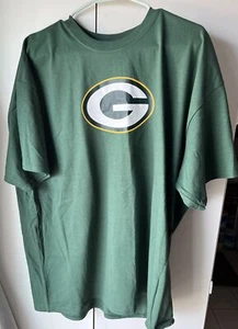 NFL Team Apparel Green Bay Packers Men’s 2XL 100% Cotton T Shirt NWOT - Picture 1 of 2