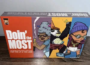 Doin' The Most- The Slang-Based, Social Game Adult Party Game New Sealed - Picture 1 of 7