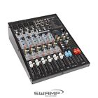 SWAMP S8-MK2 8 CH Mixing Desk - 4 Preamps - 2 AUX - Onboard FX - USB Audio