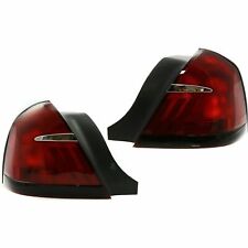 New Set of 2 Fits MERCURY GRAND MARQUIS 99-02 LH & RH Side Tail Lamp Lens & Hous