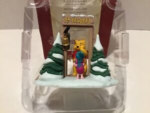 Disney Winnie the Pooh & Piglet at Mr Sanders Door  Hallmark Ornament