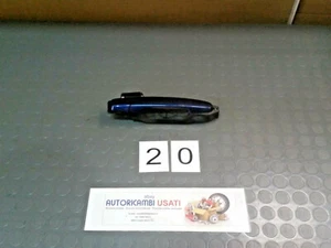 MANIGLIA PORTA PORTIERA ESTERNA POSTERIORE DESTRA DX BLU TOYOTA YARIS 2007 - Foto 1 di 1