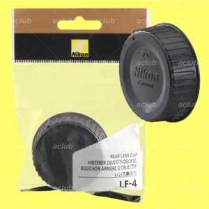 Nikon LF-4 Rear Lens Cap Protector Dust Cover for F-Mount AF / AF-S / AF-P Lens - Picture 1 of 2