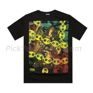 $49.99 Crooks and Castles Snook Collage Tee (black / green) 960705BLK - Picture 1 of 4